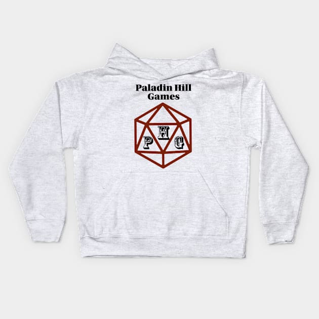 Paladin Hill Games (name) Kids Hoodie by Paladin Hill Games